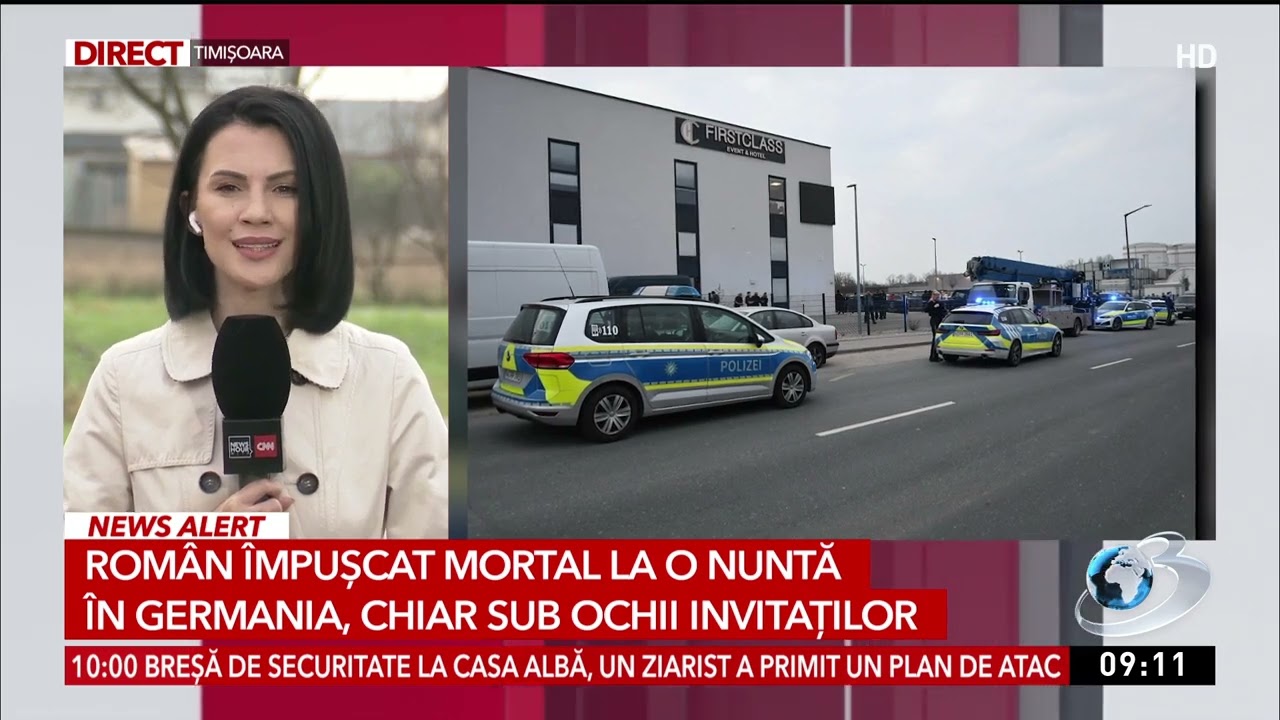 Român împușcat mortal la o nuntă în Germania, chiar sub ochii invitaților