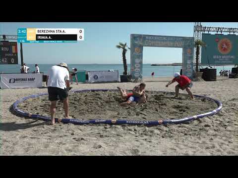 1/2 Women's BW - 70 kg: A. BEREZHNA STA (UKR) v. A. IRIMIA (ROU)