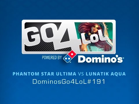 Phantom Star Ultima vs Lunatik Aqua - Semifinal - #DominosGo4LoL 191 - Español