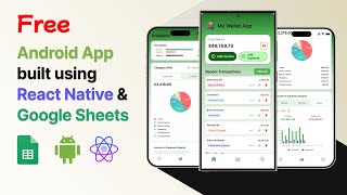 Free Android & iOS Finance Tracker App built using React Native and Google Sheets