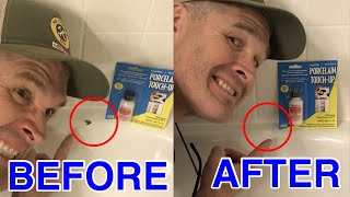 Chipped Bathtub Repair: Easy “Anyone Can Do It” Method