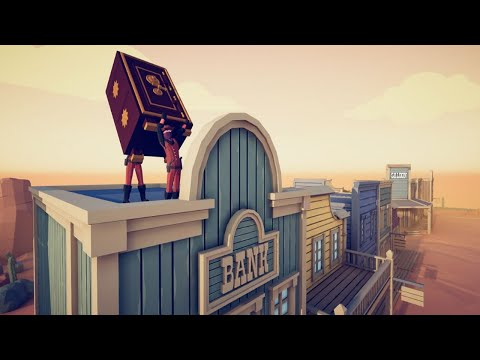 New Secret Unit Bank Robbers 1vs1 Every Unit Wild West TABS Update Totally Accurate Battle Simulator