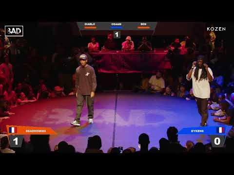 DEADHOMIES vs DYKENS - Battle BAD 2023 - HIP-HOP Top 16