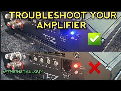 Amplifer Troubleshooting: What to check if your amp is cutting off, no sound, protect mode