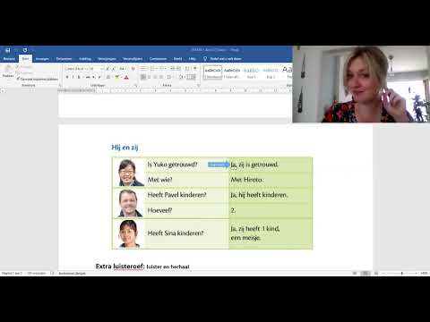 NT2 A1 Les 11: Personen ik jij hij zij #họctiếnghàlan #learndutch #nederlandsleren #belgië