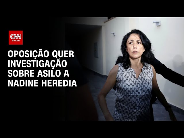 OPOSIÇÃO QUENTIRAÇÃO SOBRE ASILO À EX-Primeira-Dama do Peru | CNN Arena