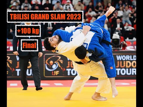 Final Men +100 kg [ TBILISI GRAND SLAM 2023 ] ZAALISHVILI Gela (GEO) vs  ERTUG Munir (TUR)