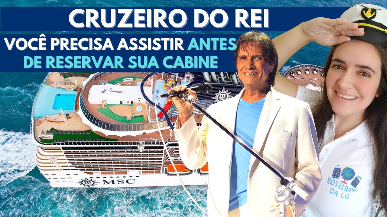 CRUZEIRO DO ROBERTO CARLOS | Projeto Emoções em Alto Mar 2022 | Rei Roberto Carlos no MSC Preziosa