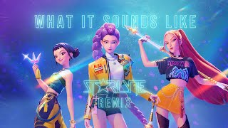 Download lagu HUNTRIX - What It Sounds Like (STARLYTE Remix) [Lyric Video] | From 'KPop Demon Hunters' mp3