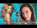 Saxophone Lick Lesson - ft. Candy Dulfer