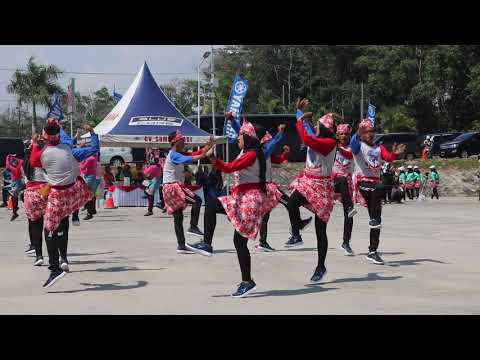Lomba Senam Bedincak Piala Kapolda Bangka Belitung Memperingati Hari Pahlawan Tahun 2019