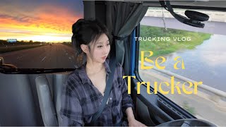 Vlog32 | 北美女卡车司机 | 一周出差旅行日常 | 偶遇神奇雷暴