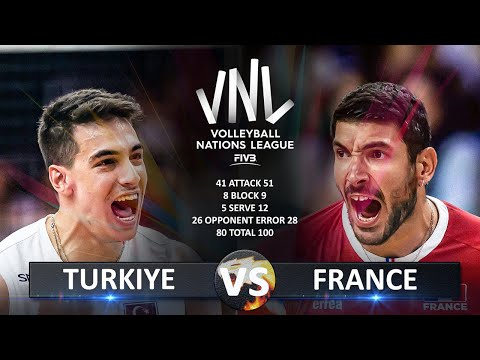 Türkiye vs France | Men's VNL 2024