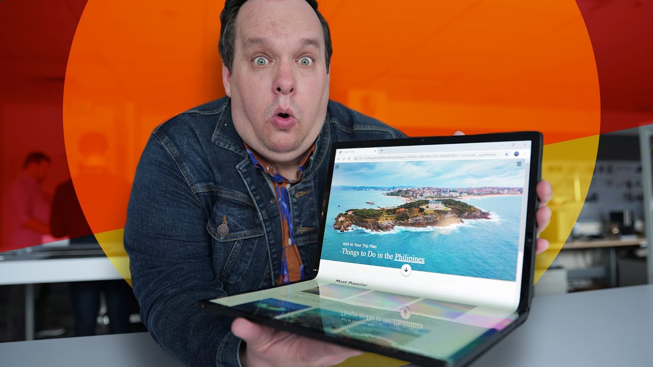 Inside Intel's lab: First look at new foldable laptop PC