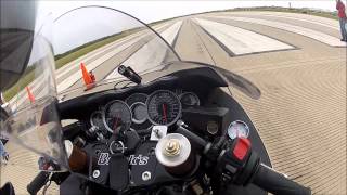 preview picture of video 'ECTA Ohio Mile Suzuki Hayabusa   198Mph'