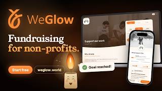 WeGlow: the fundraising platform for non-profits | Donation pages, campaigns, ev