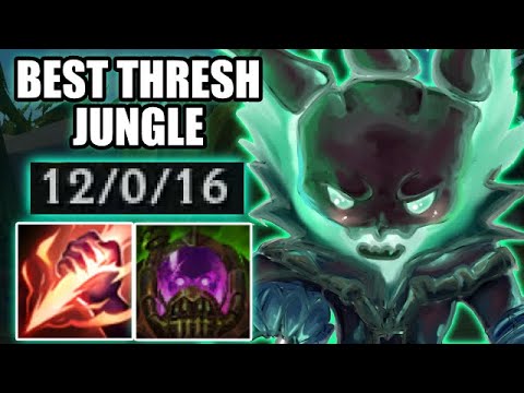 The BEST THRESH JUNGLE Game I'll Ever Have! - Thresh Jungle - League of Legends Replay