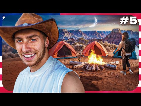 ON DORT AU MILIEU DU DÉSERT ! ⛺️ (Road Trip USA #5)