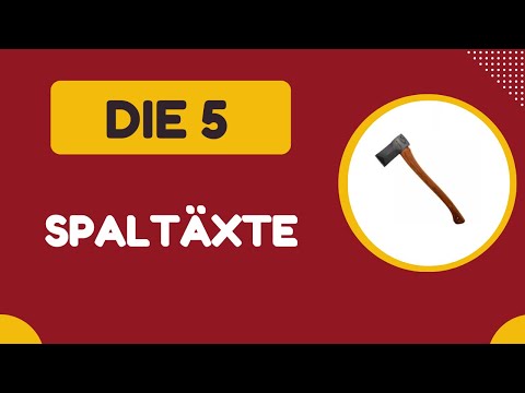 Die 5 Besten Spaltäxte 2025 [DEUTSCH] - Top Besten Spaltäxte im Vergleich und Test