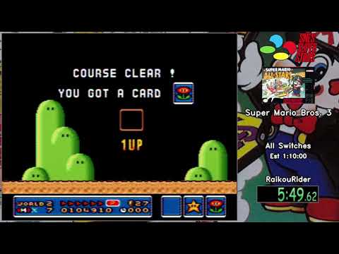 SNES Super Stars 2018 [047] - Super Mario Bros 3 (All Switches) by RaikouRider