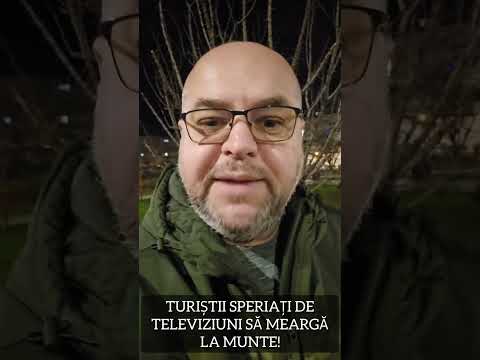 Turiștii speriați de televiziuni să meargă la munte!