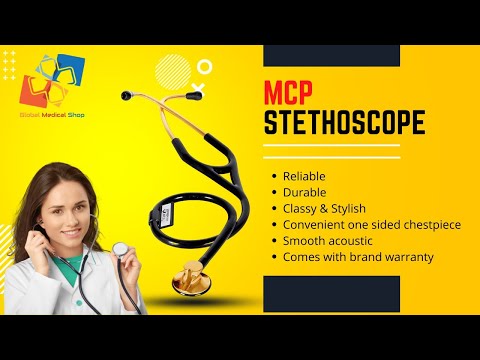MCP Premium Gold Plated Single Head Stethoscope