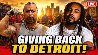 Big Meech & Icewear Vezzo Give Back to the Detroit Community LIVE! ❤️🔥