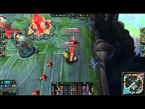 Doublelift Miss Fortune vs Lucian S6 Preseason Dec 2015