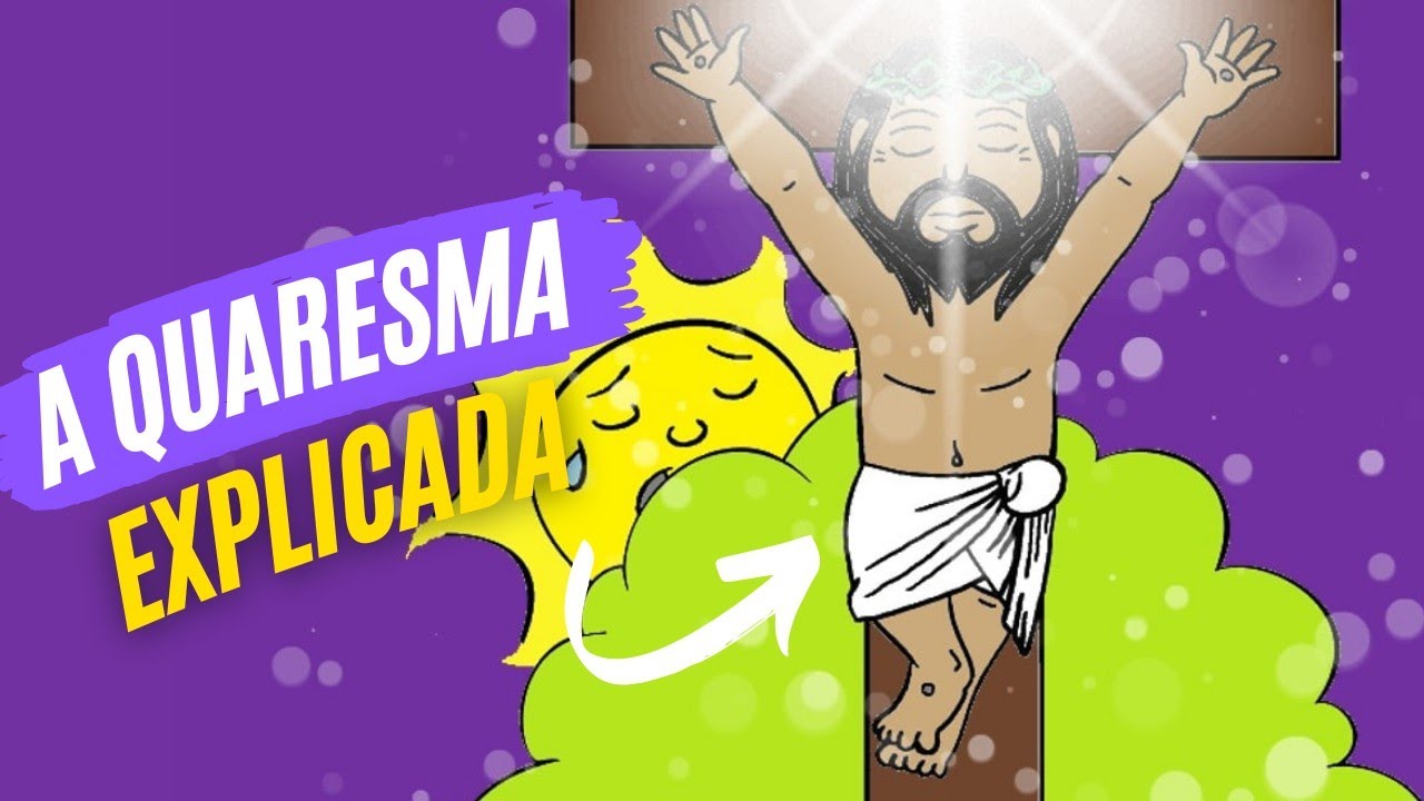 A Quaresma 🌵🙌🏼🙏🏽 | Desenho Católico