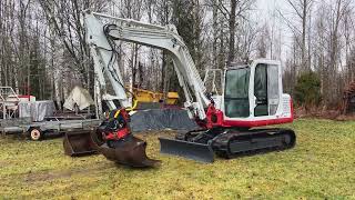 Takeuchi TB 175 midi excavator for sale - Image 4 | Machineryline US Takeuchi TB 175 midi excavator | Image 4 - Machineryline