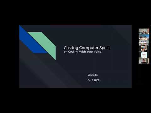 Voice Coding Lightning Talk