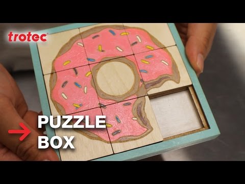 Do It Yourself Puzzle Boxes (DIY) | Laser cut and engrave wood