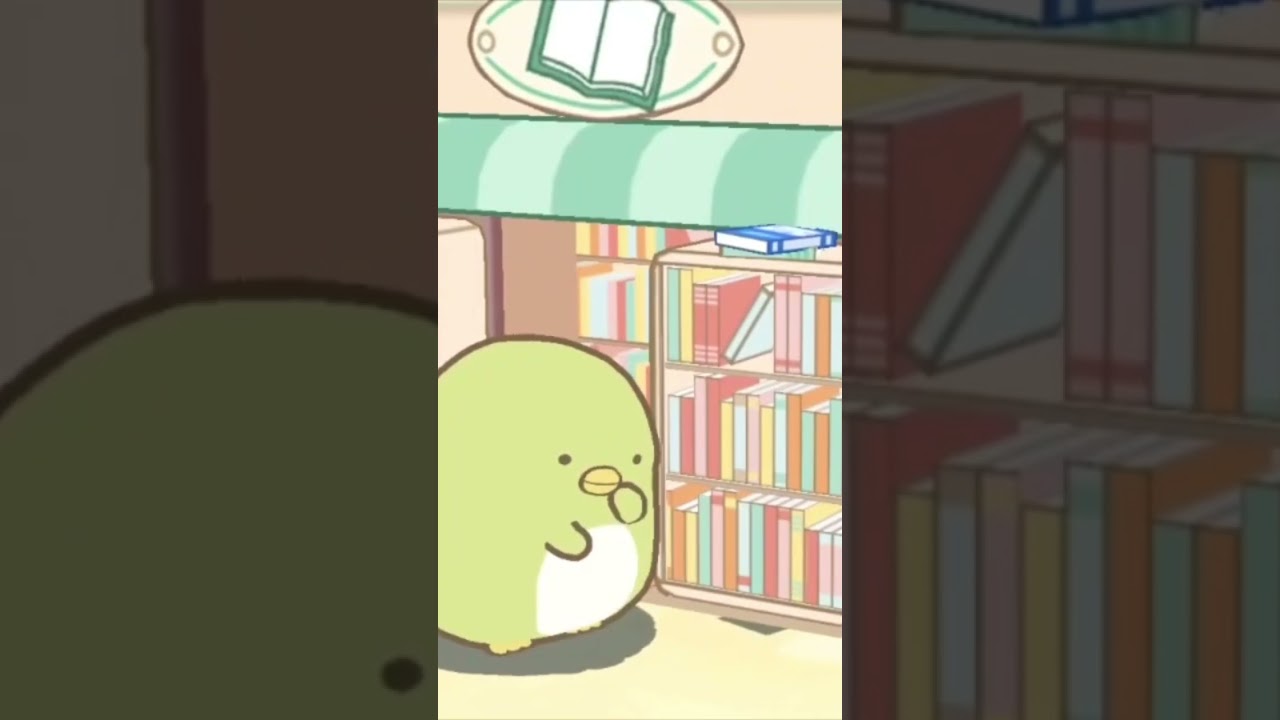 本棚が高すぎて、ペンギン？は本棚の上の本を取れません。どうすればいいでしょうか？