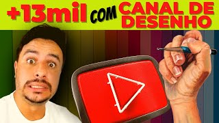 CANAL DARK de desenho - LUCRE muito com CANAL DE DESENHO no YOUTUBE.