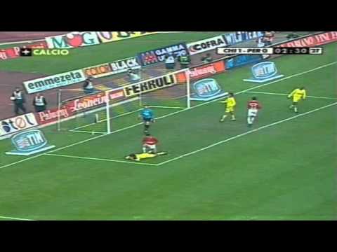 Serie A 2001-2002, day 12 Chievo - Perugia 2-0 (Corini, D'Anna)