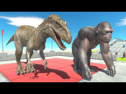 INDOMINUS REX & GORO - Animal Revolt Battle Simulator