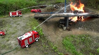 RC HORRIBLE ACCIDENT,RC TANK TRUCK ON FIRE,
