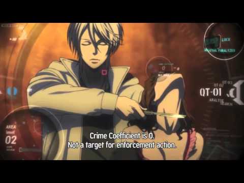 Anime Deaths - Psycho-Pass S1E11 (Yuki Funahara)