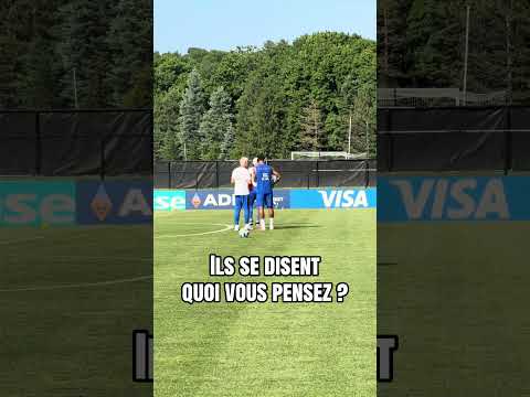 À votre avis ils se disent quoi Kylian Mbappé et Didier Deschamps ? 🤓 #beinfwc2026 #beincdm2026