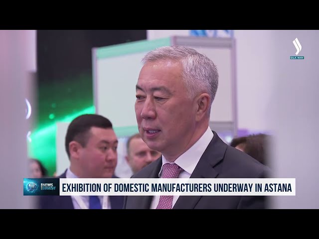 Exhibition of domestic manufacturers underway in Astana