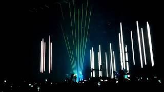 Jean Michel Jarre - The time machine / Laser harp (Luna Park, Buenos Aires, Argentina, 22.03.18) HD