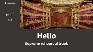 Hello , 3 parts choir , Soprano