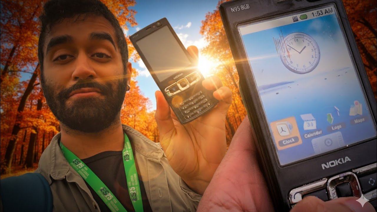 ✹INSTALEI o ANDROID 1 no NOKIA N95 e deu nisso!! 📍😵‍💫 (horrível..)