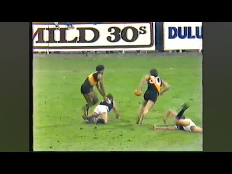 AFL - Richmond v Carlton Round 12 1988 - MCG - Highlights of all 4 Quarters