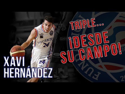 Triple de Xavi Hernández desde su propio campo