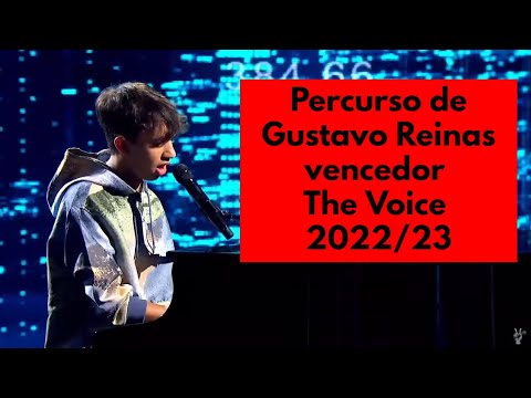 Percurso de Gustavo Reinas vencedor The Voice Portugal 22/23