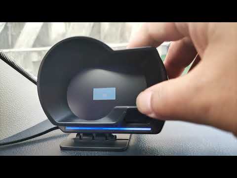 How to set the P6 HUD head up display swith GPS or OBD mode?-DatongTechnology