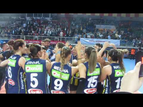 Fenerbahçe Maç Sonu Kutlaması (02.05.2017)