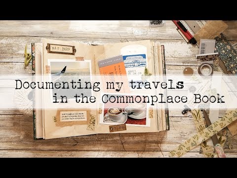 Documenting Travel in the Commonplace Book