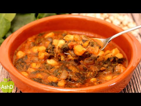 Potaje de garbanzos con espinacas | Una receta fácil y saludable